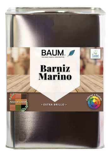 Tineta Barniz Marino Extra Brillante Y Resistente Baum