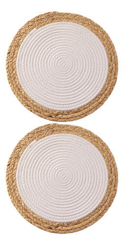 2 Manteles Individuales Con Aislamiento Térmico Para Mesa, T