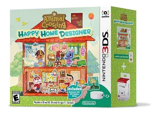 Animal Crossing Happy Home Designer + Lector Nfc 3ds