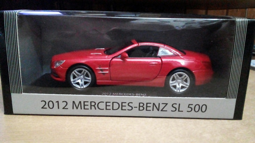 Mercedes Benz Sl 500 Welly Escala 1:36 1:38
