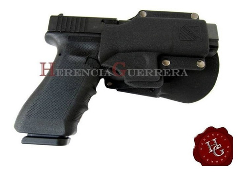 Imagen 3 de 7 de Pistolera Funda Houston Ranger Ext Glock Rp38 Tiro Practico