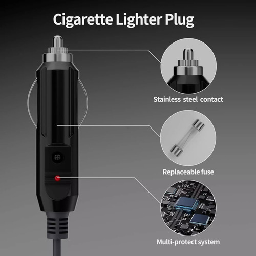 Cable Encendedor Auto Para Starlink Mini 12v/24v 5 Mts