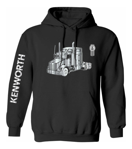 Sudadera Mod Trailero Kenworth T800 Estampado Reflejante