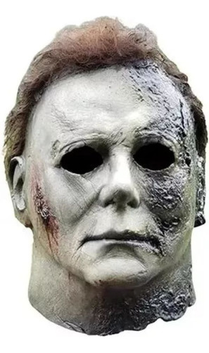 Mascara Michael Myers Terror Halloween Filme 2022 Latex Cor Branco