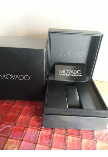 Caja De Reloj Movado 