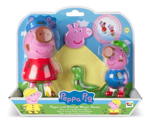 Peppa Y George Manchitas Magicas - Peppa Pig