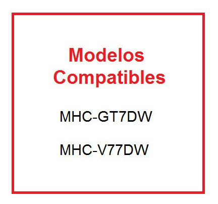 Control Remoto Original Sony Rmt-am211u Para Minicomponente