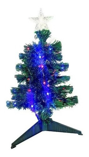 Árbol De Navidad Led Multicolor 90cms - Fibra Óptica 