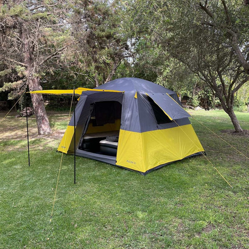 Imagen 5 de 8 de Carpa Pucon Vi 6 Personas Bosscamp 3000 Mm Cubre Techo Largo