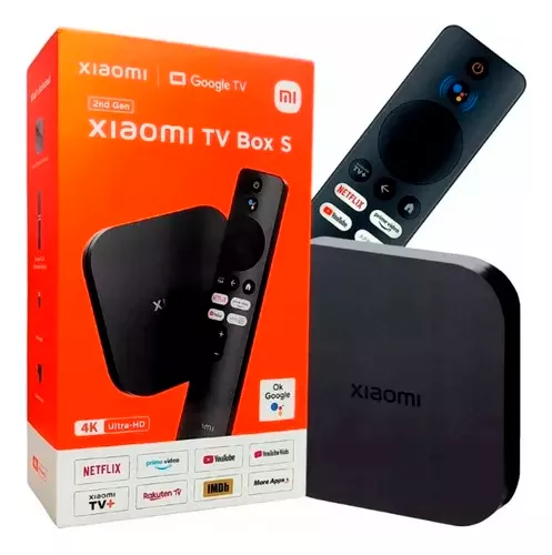  Xiaomi Mi Box S 4K HDR Android TV with DBA Streaming