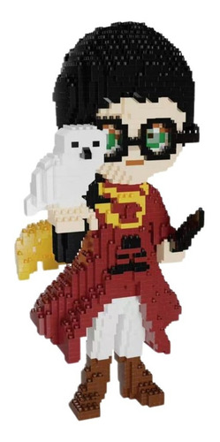 Harry Potter & Hedwig Figura Bloques Armables 3d Mini Blocks
