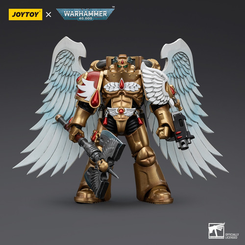 Figura Warhammer 40k Joytoy Sanguinary Guard With Axe 1/18