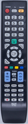 Controle Remoto Tv Samsung Led Wlw-7038 Bn59-00866a