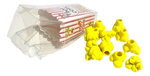 Set Gomas De Borrar Tapas Para Lápices 12 Unid- Tipo Kawaii