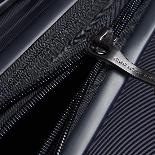 Maleta De Viaje Delsey Rempart 73cm Rígida Color Antracita Antracita Liso
