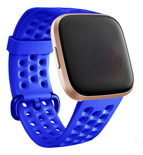 Pulsera Inteligente Fitbit Versa2 Con Agujero Grande, Gris,