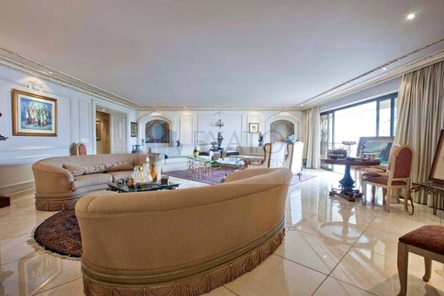 Imagem 2 de 15 de Excelente Apartamento Com 500m², No Melhor De Higienópolis, Localização Privilegiada. - Em11733