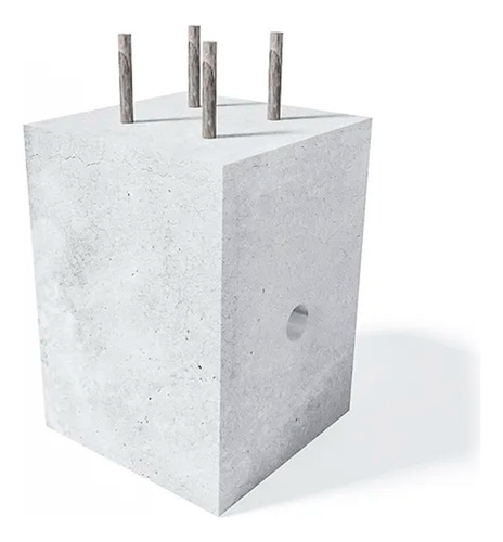 Base De Concreto Rectangular 40x40x60cm