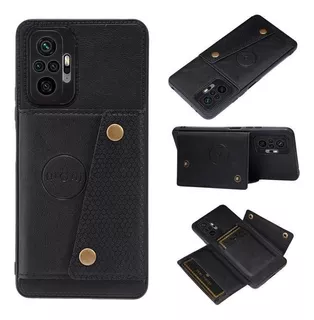 Capa De Telefone Com Slot Para Cartão Xiaomi Redmi Note