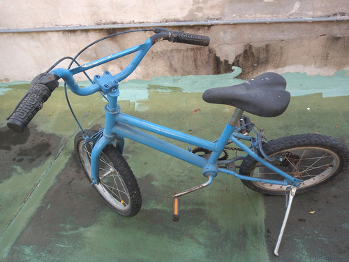 Bicicleta Niños Rodado 20 Usada Celeste (Usado)