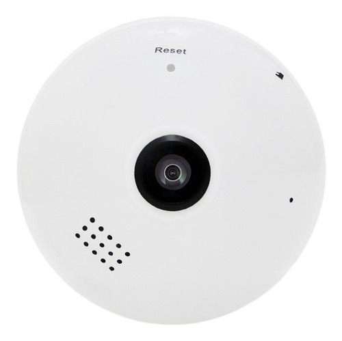 Imagem 4 de 5 de Lampada Espiã Camera De Seguranca Ip Wifi Vr 360 Panoramica