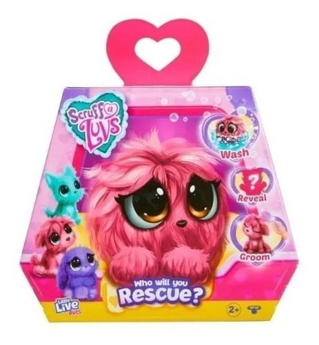 Peluche Scruff A Luvs Who Will You Rescue Little Live Pets