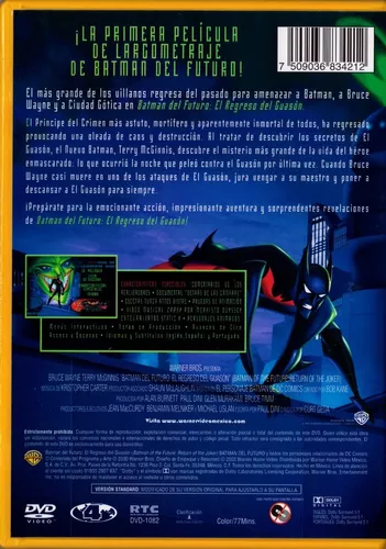 Batman Del Futuro El Regreso Del Guason Pelicula Dvd