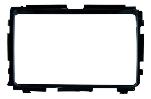 Moldura Painel Central Multimidia 9 Polegadas Hr-v 2015 à 2021 Black Piano Novum Expex Epx9ho008 Som
