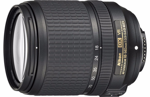 Lente Nikon Af-s Dx 18-140mm F/3.5-5.6g Ed Vr Garantia 1 Ano