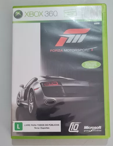 Jogo Forza Motorsport 3 - Xbox 360 - Mídia Física - Original