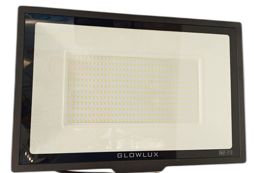 Proyector Reflector Led 400w Luz Fría Glowlux - E. A. - Color de la carcasa Negro Color de la luz Blanco frío