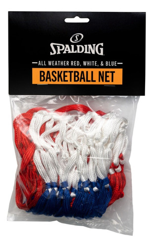 Red De Basquet Spalding Modelo All Weather Tricolor Blanco