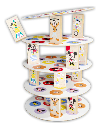Desafio Equilibrio Mickey Concentração Destreza Estratégia