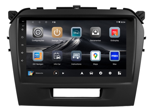 Multimidia Suzuki Vitara 16/19 Android 14 64gb Carplay 9p