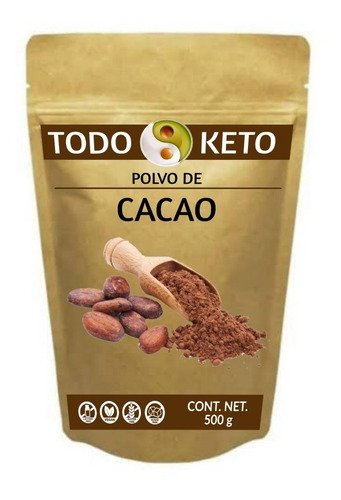 Cacao En Polvo Sin Azúcar Keto Low Carb