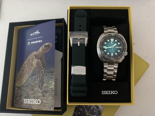 Seiko Prospex Us Edición Especial Ocean Conservation Turtle