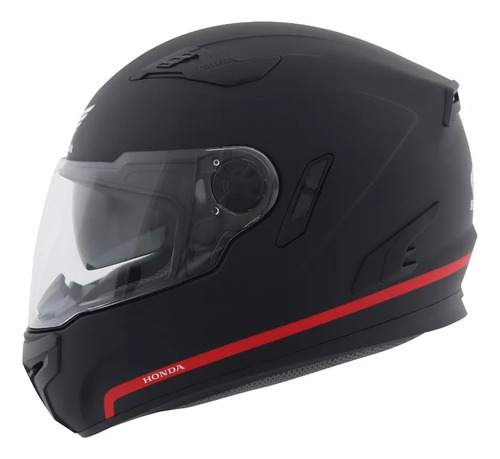 Casco Moto Honda Original Helin Doble Visor Negro Arizona