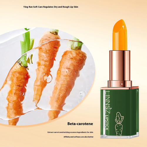 Lápiz Labial, Base Hidratante Que Cambia De Color Cálido