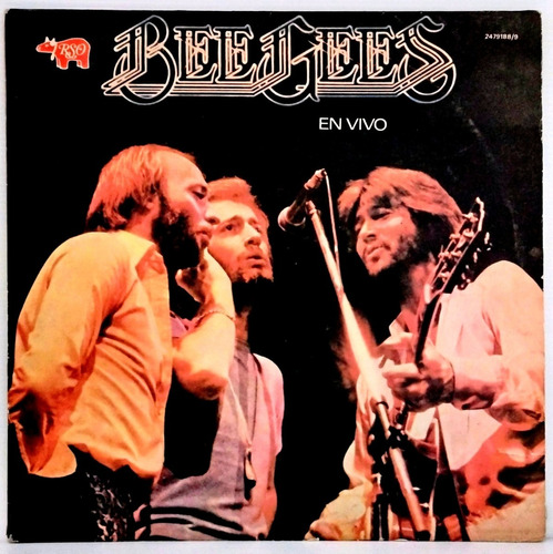 Bee Gees - En Vivo - Vinilo Doble Lp 1977 Muy Bueno