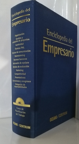 Enciclopedia Del Empresario 1 Vol. Mas Un Cd Rom  