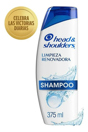 2 Pza Shampoo Head & Shoulders Limpieza Renovadora Control C