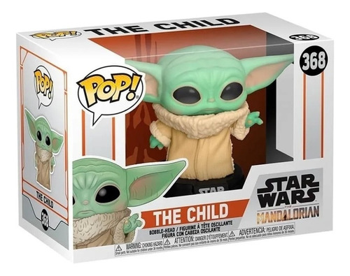 Funko Pop Star Wars: Baby Yoda El Mandaloriano #368