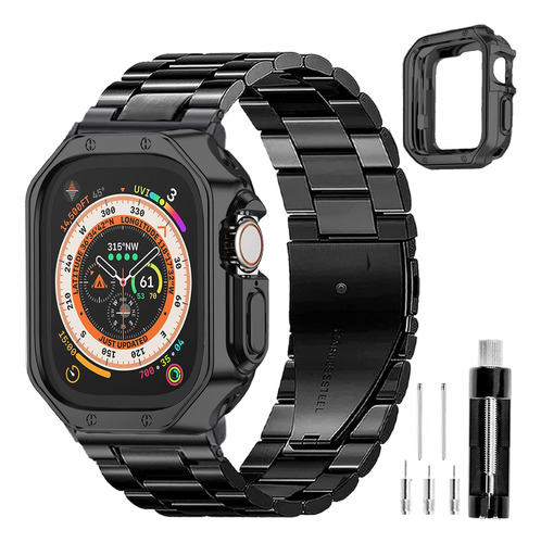 Compatible Con Apple Watch Band Y Case Iwatch Ultra 49mm 45m