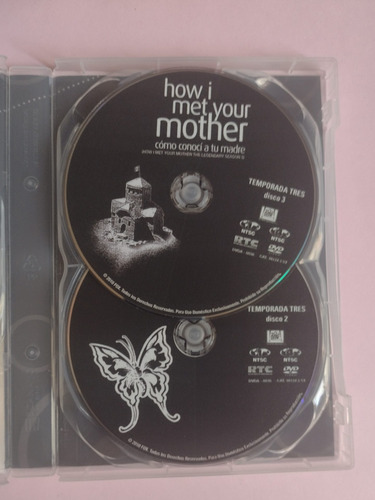 How I Met Your Mother Cómo Conocí A Tu Madre Temp 3 Dvd (Usado)
