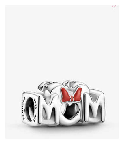 Charm Pandora Mom Minnie Mouse Con Cajita Regalo Original