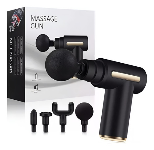 Masajeador Eléctrico Inalámbrico Percutor Muscular Atletas