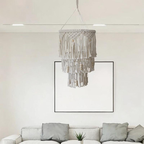 Pantalla De Lámpara Nórdica Bohemia, Decoración De