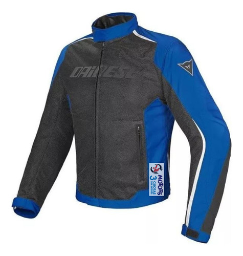 Jm Campera Verano Dainese Hydra Flux D-dry Membrana Blue Bla