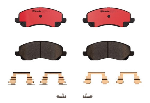 Balatas Fmsi 7741-d866 Mitsu Eclipse Spyder Gs 2004 Brembo