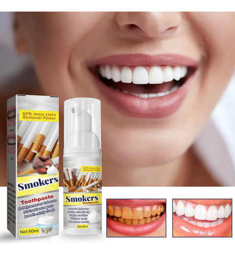Pasta Dentífrica/gel Blanqueador Para Fumadores F Smokers 45